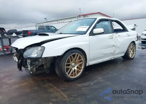 2005 Subaru Impreza Wrx Sti из США, поврежденный, VIN JF1GD70645L508113